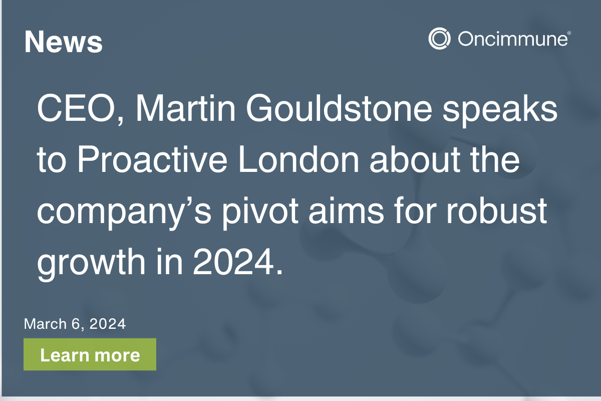 CEO, Martin Gouldstone speaks to Proactive London about the company’s pivot aims for robust growth in 2024.