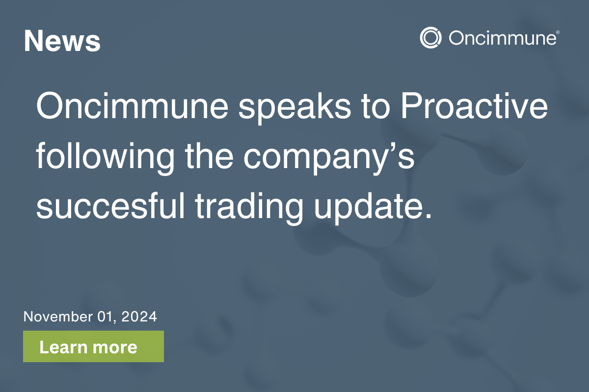 CEO, Martin Gouldstone speaks to Proactive about securing three new contracts, the strengthening of the company’s revenue pipeline and commercial momentum.